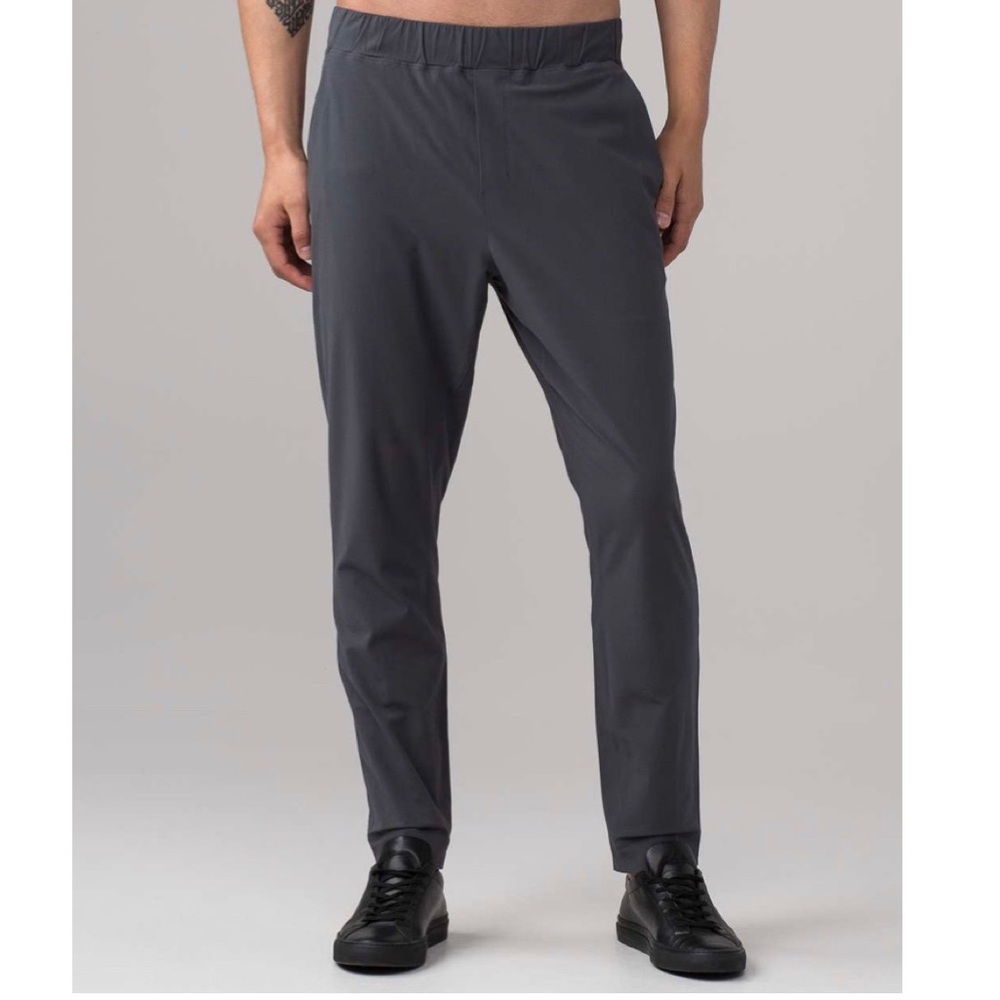 Lululemon Men’s Raised City Pant 31" Pull-On Grey Pants Size Small Style M5427S - Picture 1 of 16